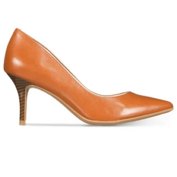 Alfani Women's Step 'N Flex Jeules Pumps in cognac  size 5.5 M - Picture 1 of 13